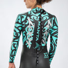 Zoot Women's Manta Wetsuit in Marine Mint, image 5