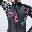 Zoot Women's Maui Wetsuit in Pink Palm, image 8
