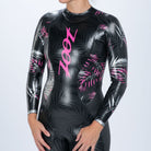 Zoot Women's Maui Wetsuit in Pink Palm, image 6