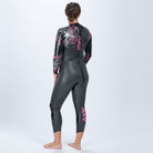 Zoot Women's Maui Wetsuit in Pink Palm, image 2