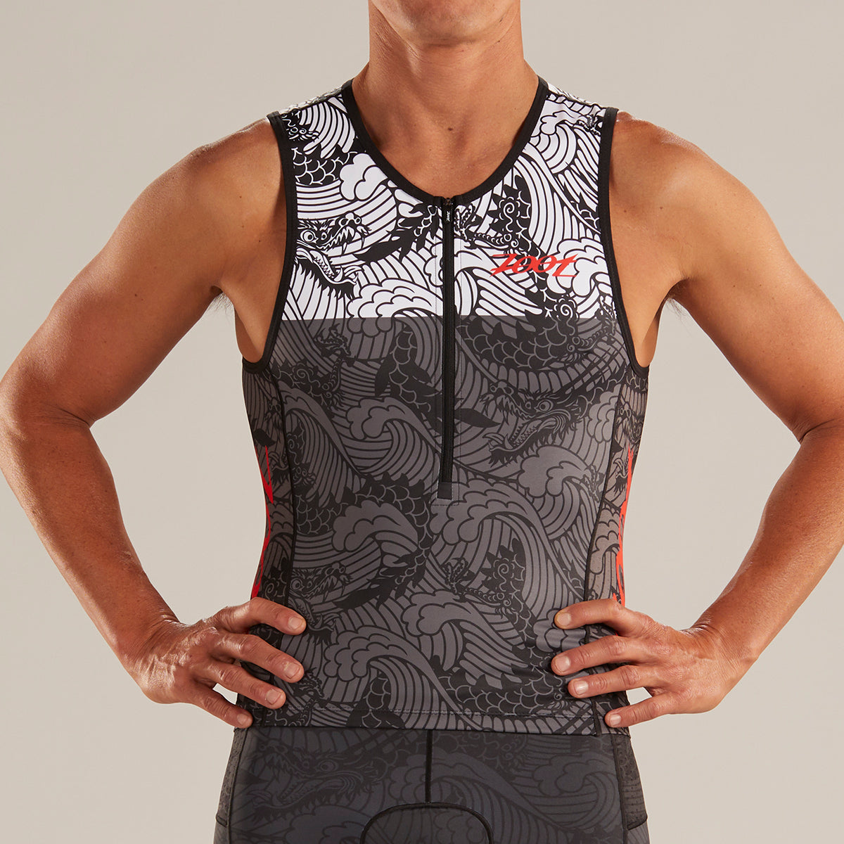 Zoot Sports Mens LTD Triathlon Tank - Tokyo
