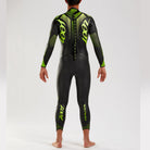 Zoot Men's Wikiwiki 2.0 Wetsuit in Yellow/Volt, image 2