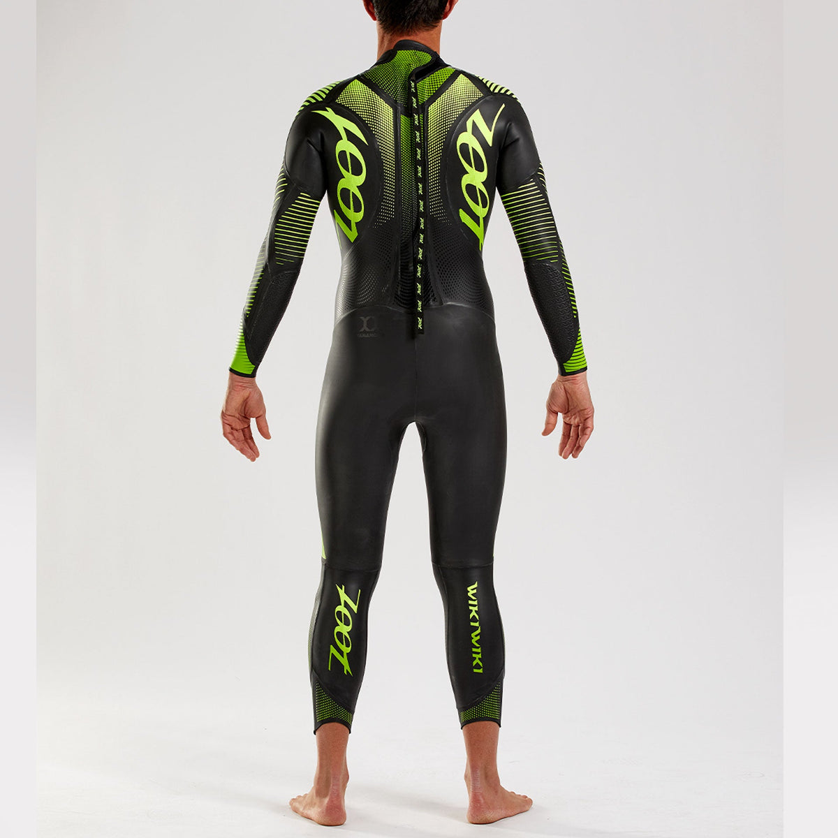 Zoot Men's Wikiwiki 2.0 Wetsuit in Yellow/Volt, image 2