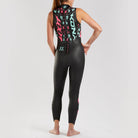 Zoot Women's Kona Sleeveless Wetsuit in Pink/Mint, image 2