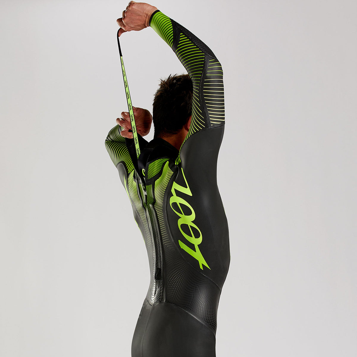Zoot Men's Wikiwiki 2.0 Wetsuit in Yellow/Volt, image 3