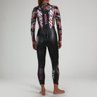 Zoot Women's Kona 2.0 Wetsuit in Pink Flora, image 2