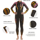 Zoot Women's Wikiwiki 2.0 Wetsuit in Pink/Orange, image 4