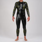 Zoot Men's Bolt 2.0 Wetsuit in Yellow/Silver