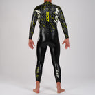 Zoot Men's Bolt 2.0 Wetsuit in Yellow/Silver, image 3