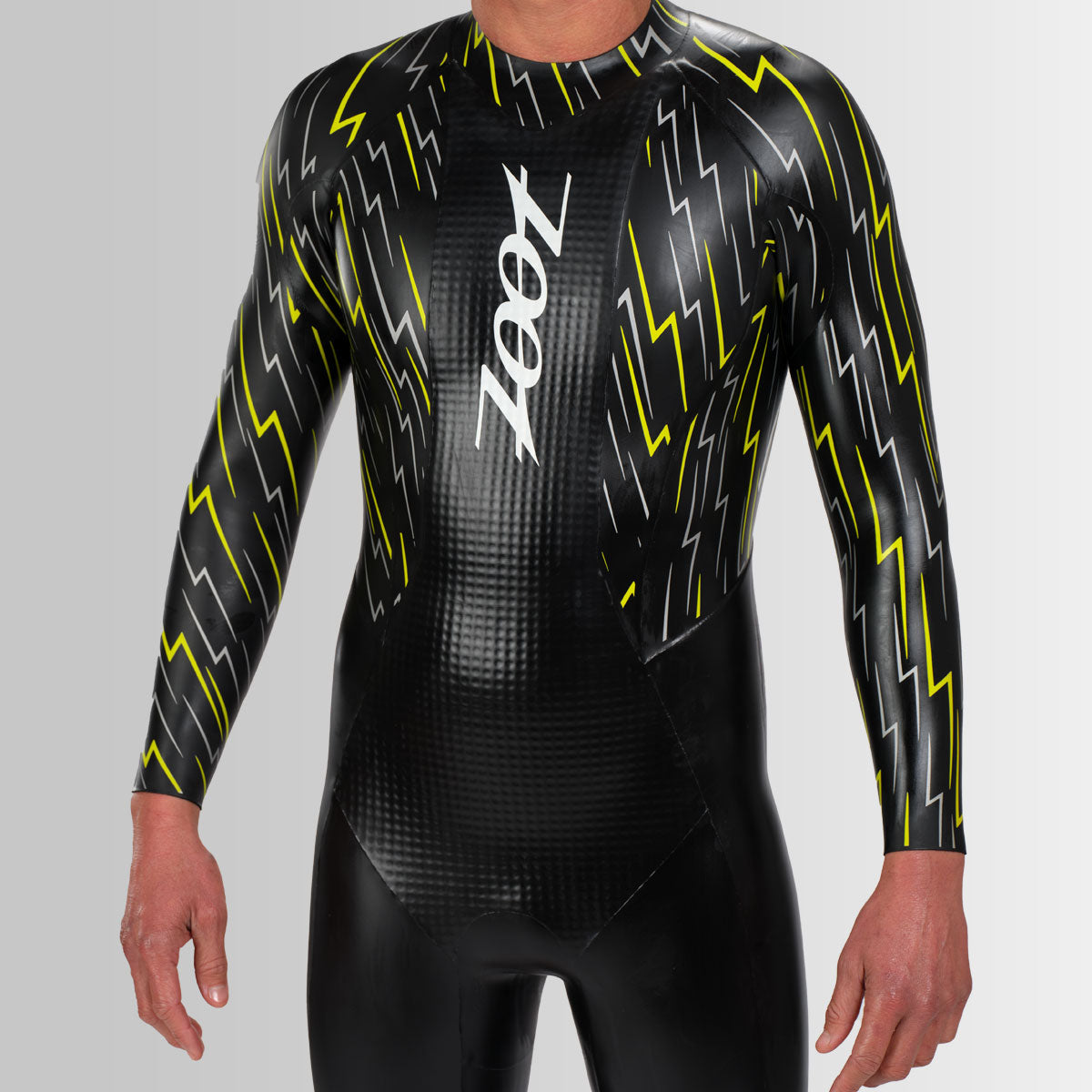 Zoot Men's Bolt 2.0 Wetsuit in Yellow/Silver, image 4