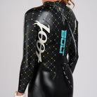 Zoot Women's Bolt 2.0 Wetsuit in Neon Yellow/Blue, image 6