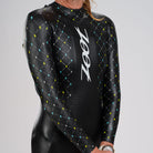 Zoot Women's Bolt 2.0 Wetsuit in Neon Yellow/Blue, image 8