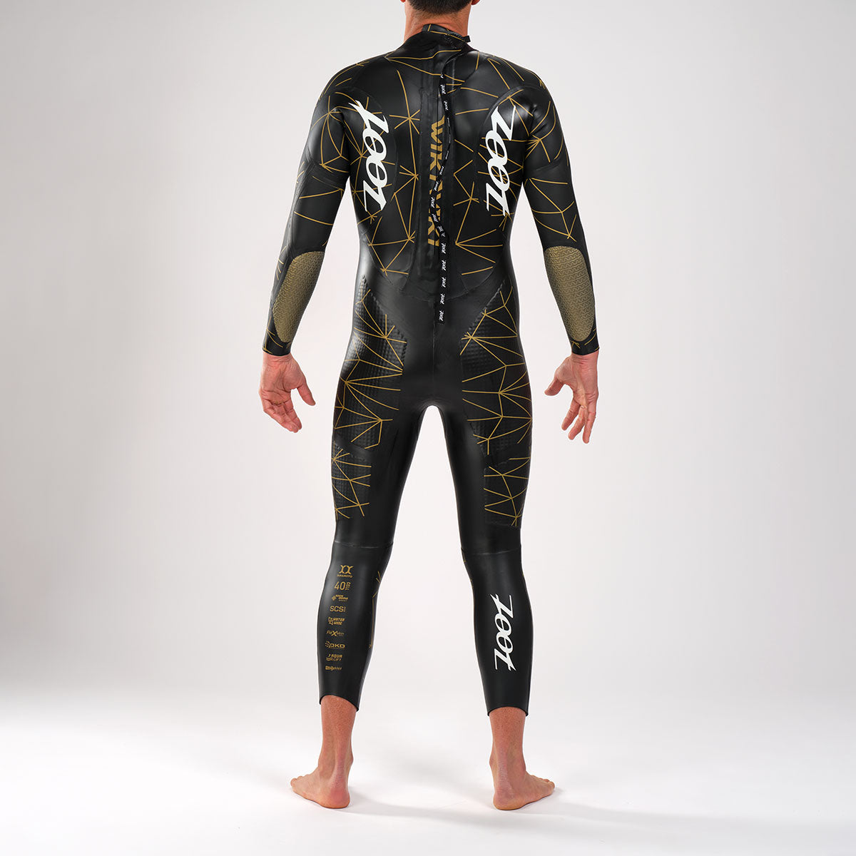 Zoot Men's Wikiwiki 3.0 Wetsuit in Gold, image 3