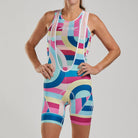 Zoot Sports Womens LTD Cycle Bib - Riviera
