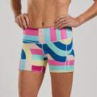 Zoot Sports Womens LTD Run Pulse Short - Riviera