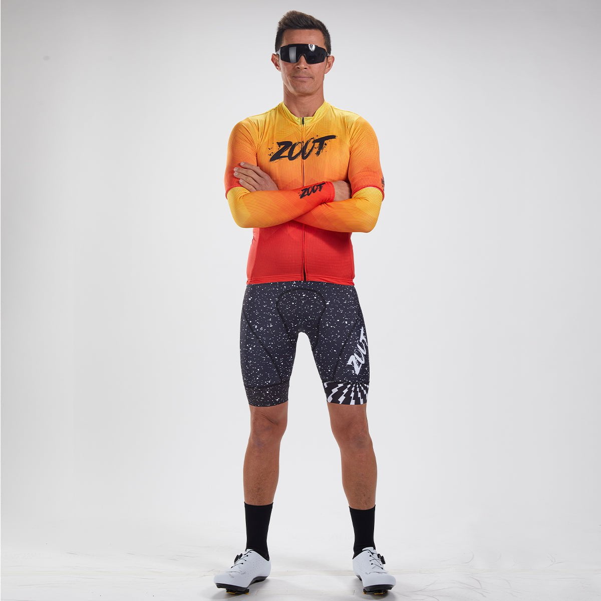 Zoot Sports Arm Warmers Unisex LTD Cycle Arm Warmer - Red Kona Ice
