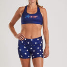 Zoot Sports BRAS WOMENS LTD RUN BRA - STARS & STRIPES