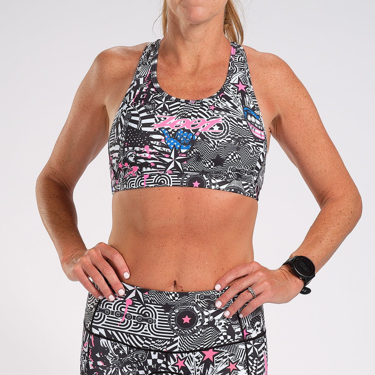 Zoot Sports Bras Womens LTD Triathlon Bra - American Rebel
