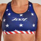 Zoot Sports Womens LTD Triathlon Bra - Stars & Stripes