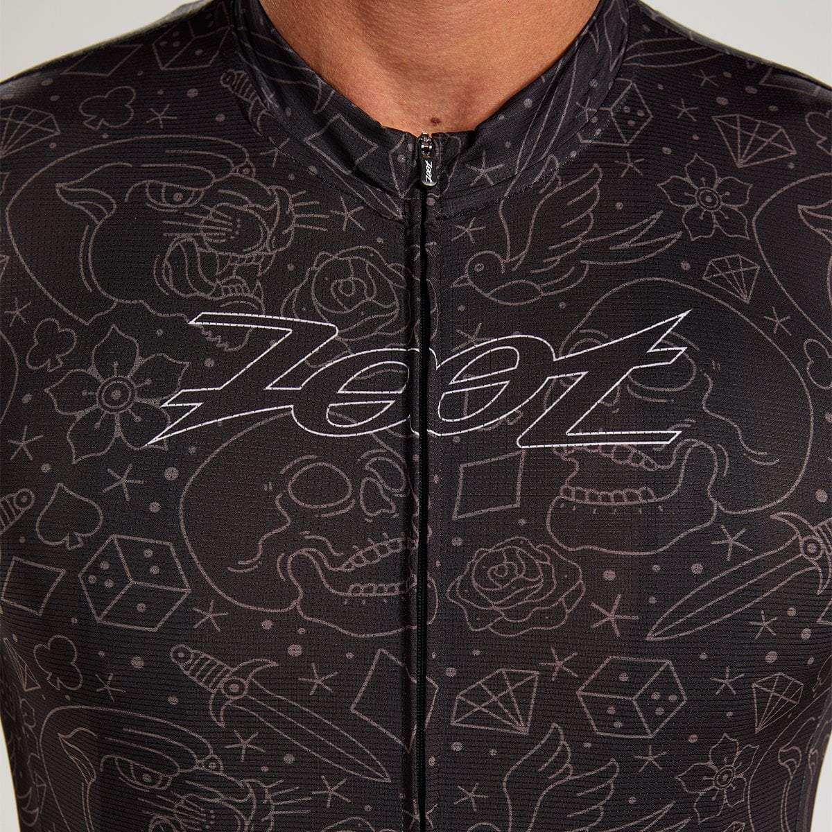 Zoot Sports CYCLE APPAREL MENS LTD CYCLE AERO JERSEY - BLACK ROAR