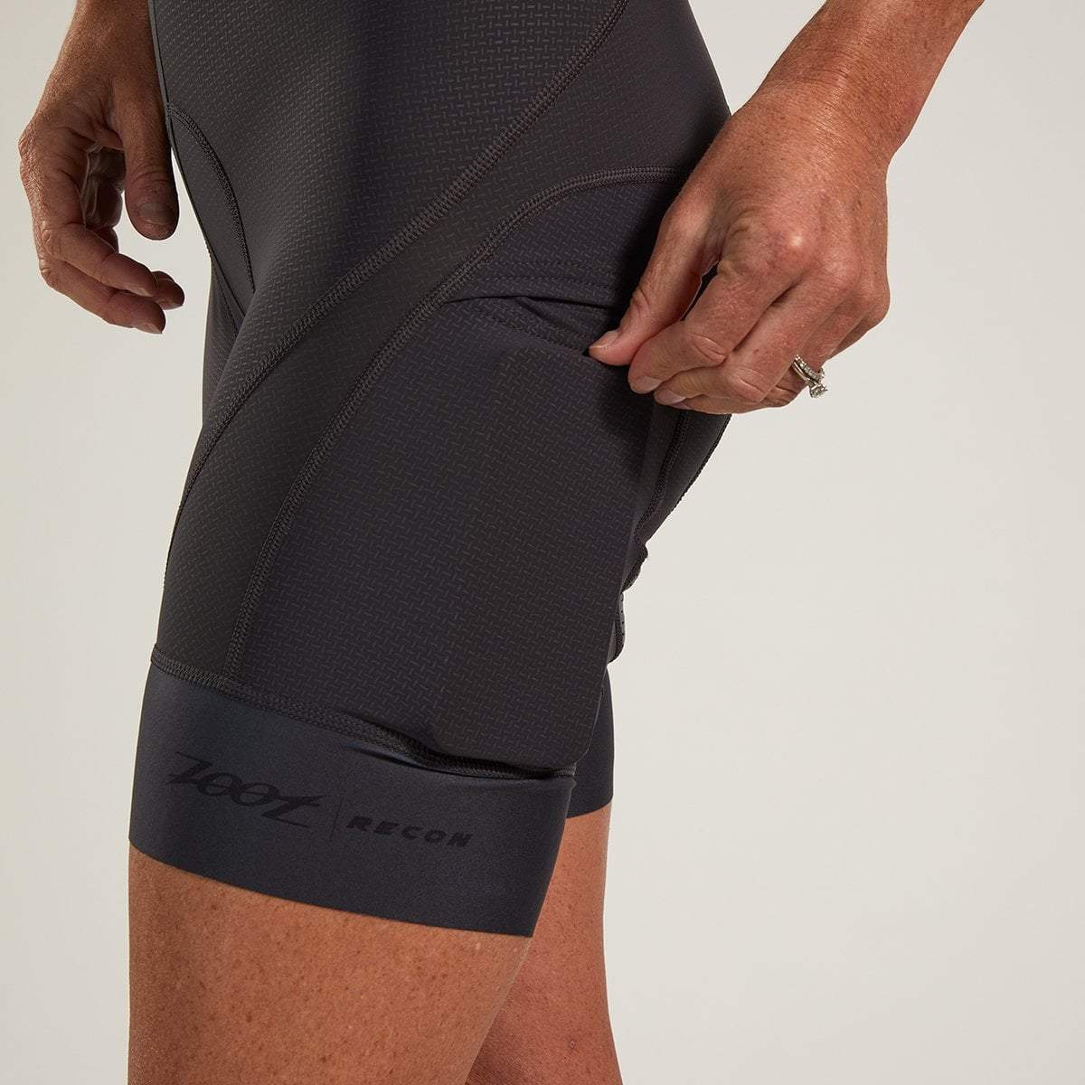 Zoot Sports Cycle Bottoms Womens Recon Cycle Bib - Slate