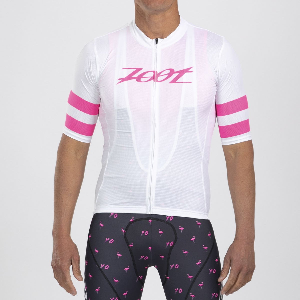 Zoot Sports CYCLE JERSEYS Men's Ltd Cycle Aero Jersey - Flamingo