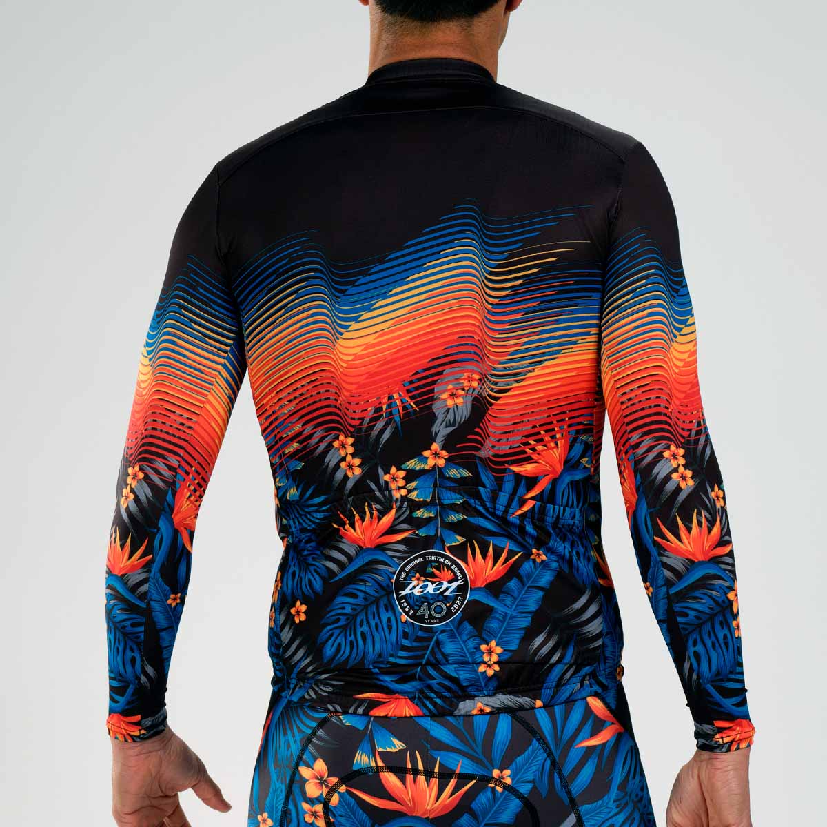 Zoot Sports Cycle Jerseys Mens LTD Cycle Sun Stop Longsleeve Jersey - 40 Years