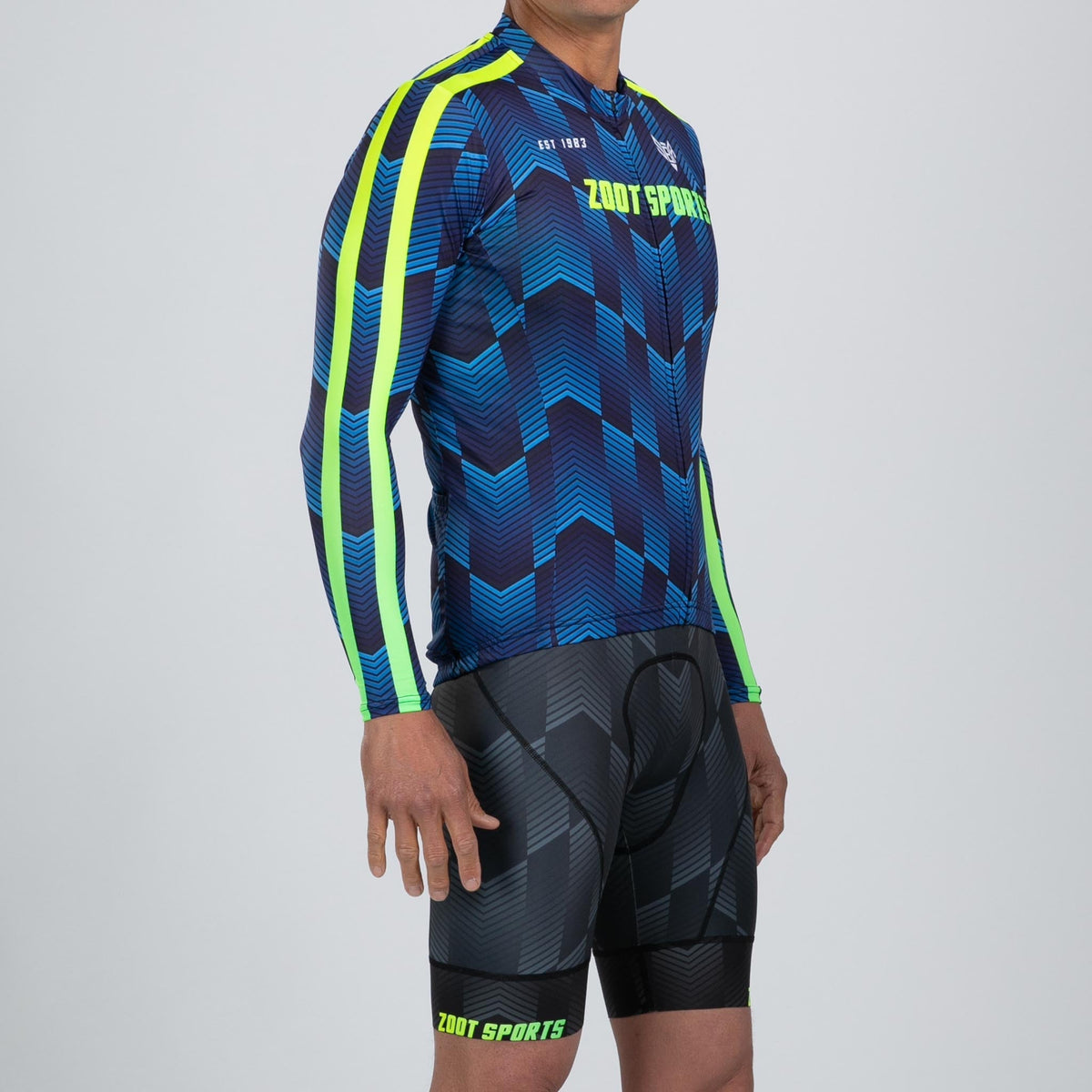 Zoot Sports CYCLE JERSEYS Mens LTD Cycle Sun Stop Longsleeve Jersey - Speedway