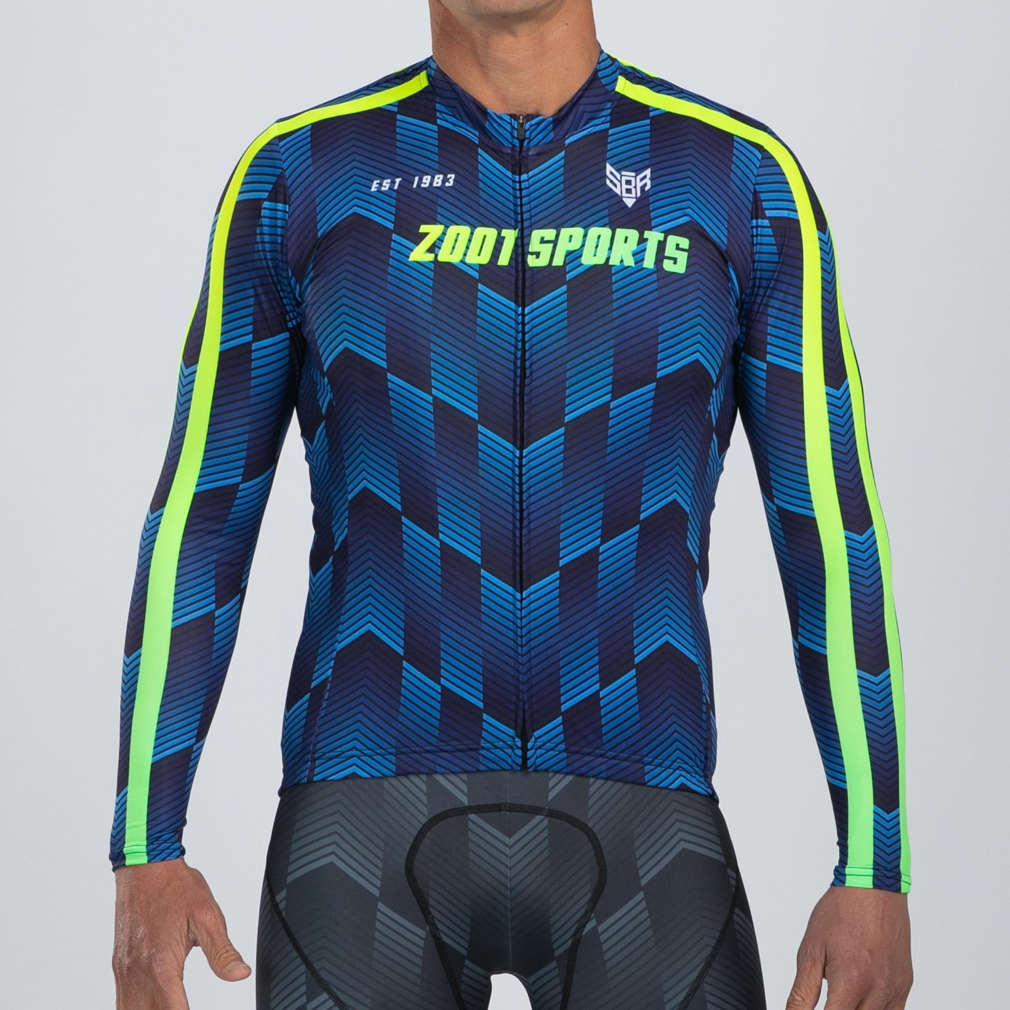 Zoot Sports CYCLE JERSEYS Mens LTD Cycle Sun Stop Longsleeve Jersey - Speedway