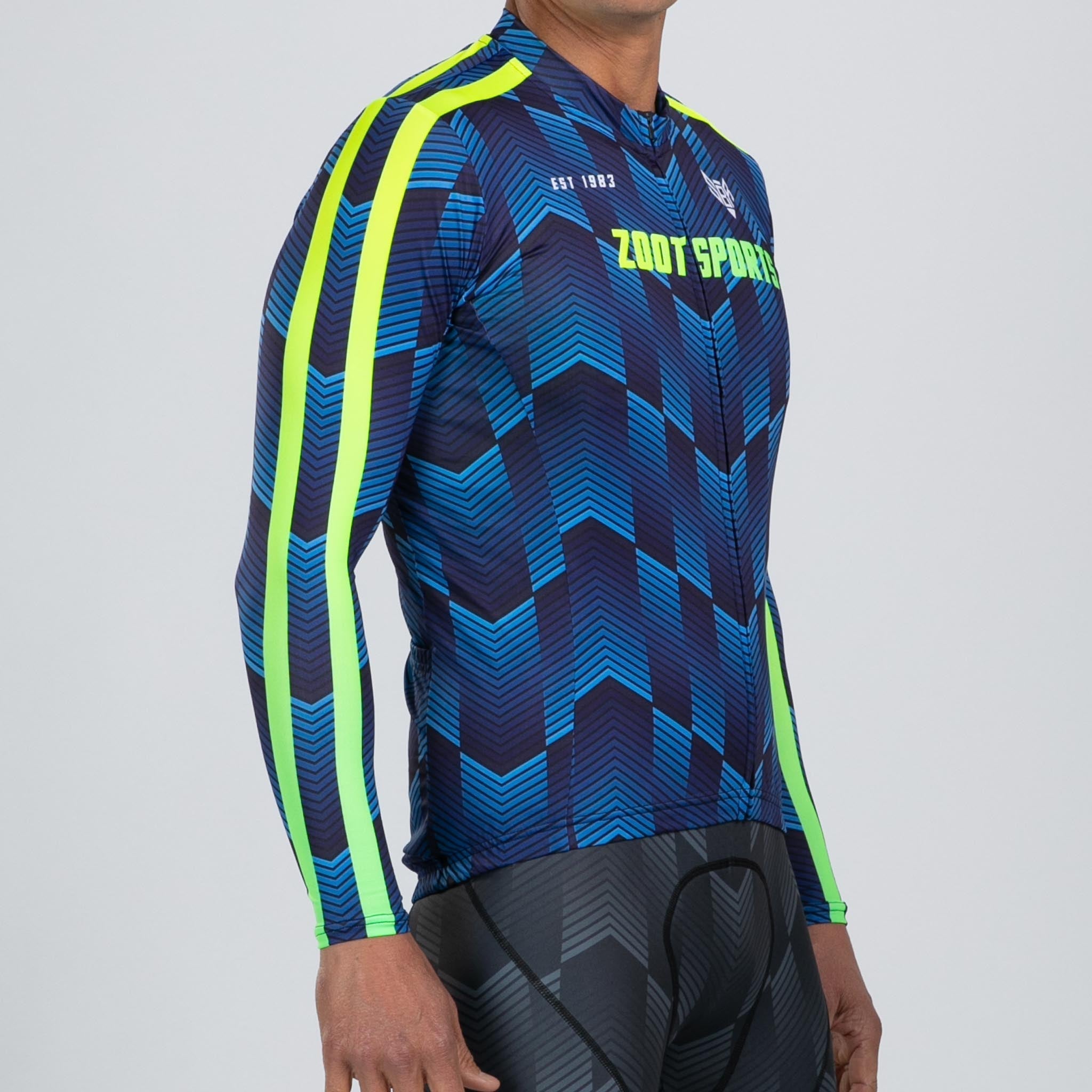 Zoot Sports CYCLE JERSEYS Mens LTD Cycle Sun Stop Longsleeve Jersey - Speedway