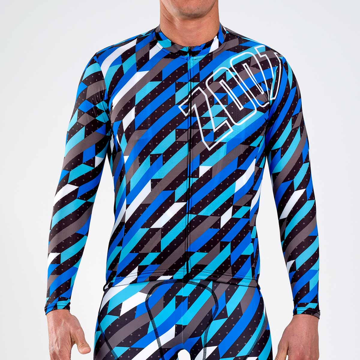Zoot Sports Cycle Jerseys Mens LTD Cycle Sun Stop Longsleeve Jersey - Unbreakable