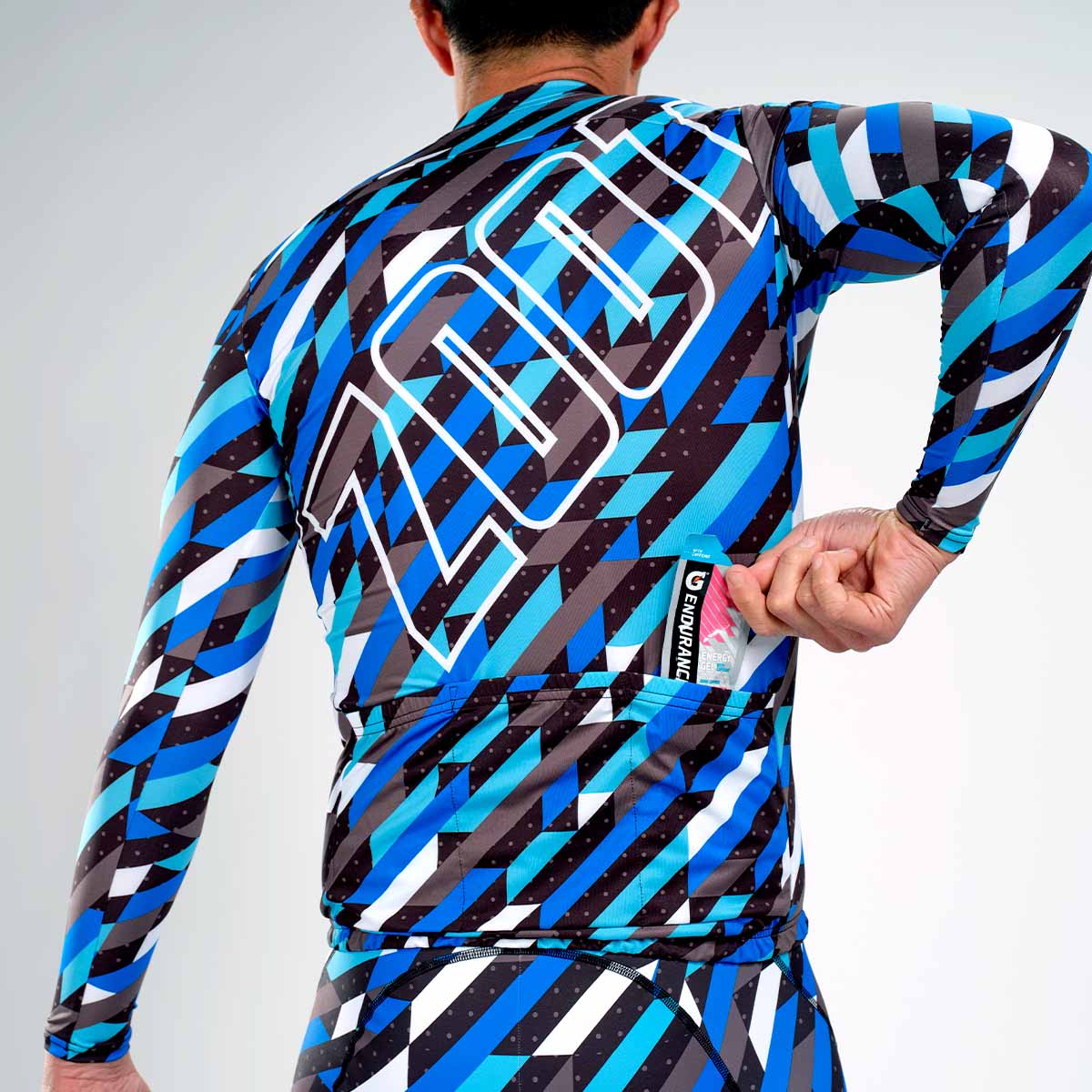 Zoot Sports Cycle Jerseys Mens LTD Cycle Sun Stop Longsleeve Jersey - Unbreakable