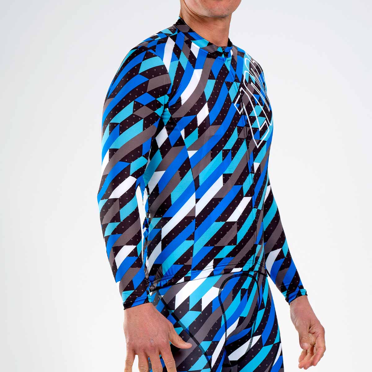 Zoot Sports Cycle Jerseys Mens LTD Cycle Sun Stop Longsleeve Jersey - Unbreakable