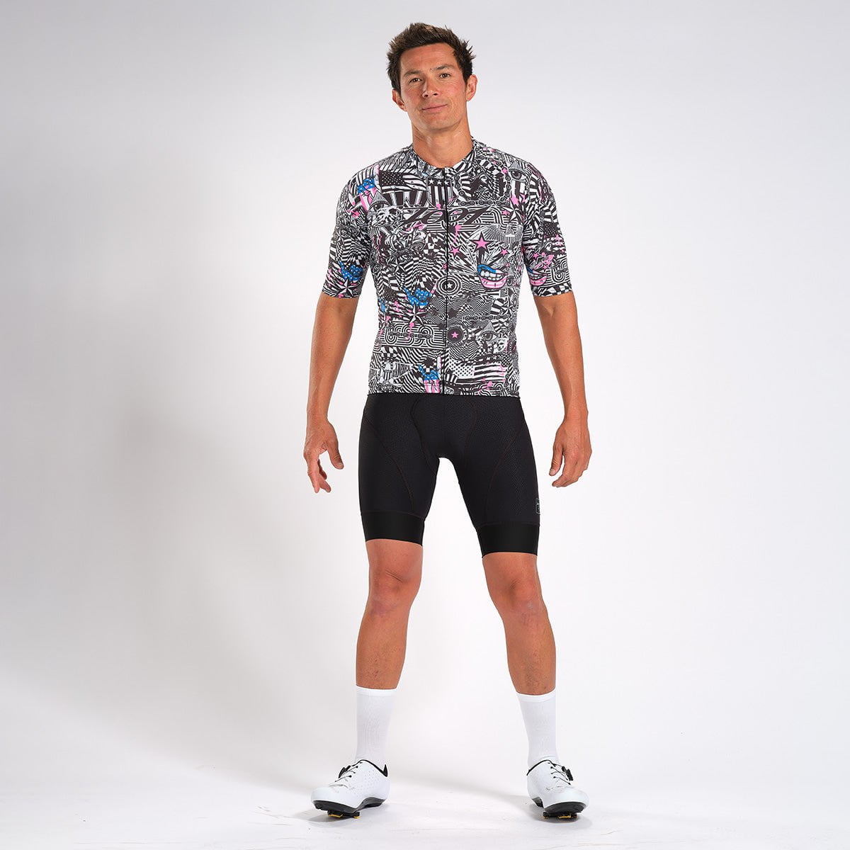 Zoot Sports Cycle Tops Mens LTD Cycle Aero Jersey - American Rebel