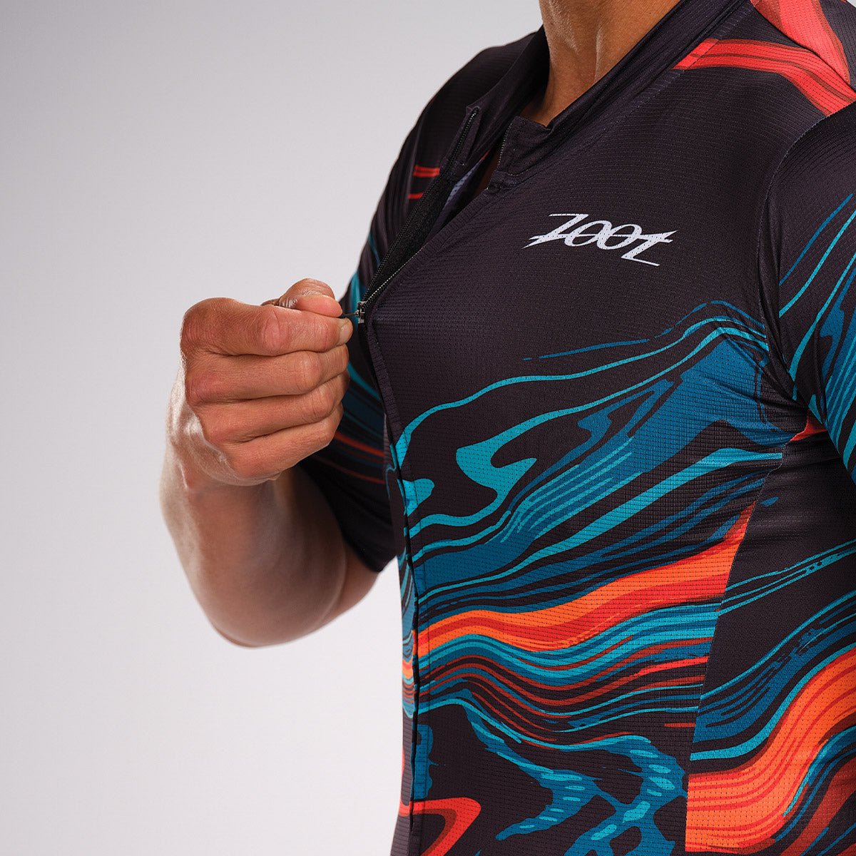 Zoot Sports Cycle Tops Mens LTD Cycle Aero Jersey - Lava