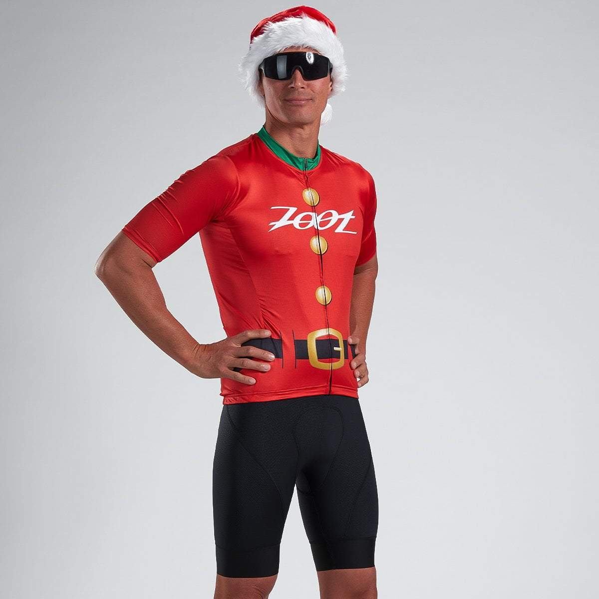 Santa store cycling jersey