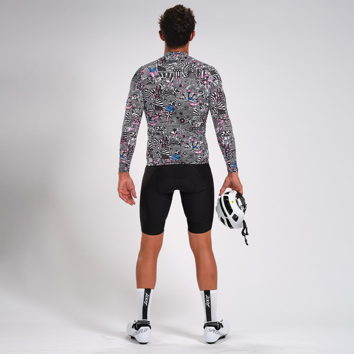Zoot Sports Cycle Tops Mens LTD Cycle Sun Stop Ls Jersey - American Rebel