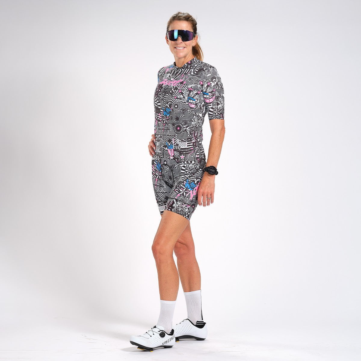 Zoot Sports Cycle Tops Womens LTD Cycle Aero Jersey - American Rebel