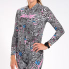 Zoot Sports Cycle Tops Womens LTD Cycle Sun Stop Ls Jersey - American Rebel