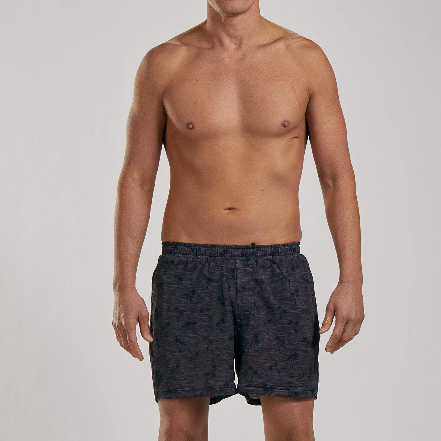 Zoot Sports Mens LTD Run 5 Inch Short - Heather Palm