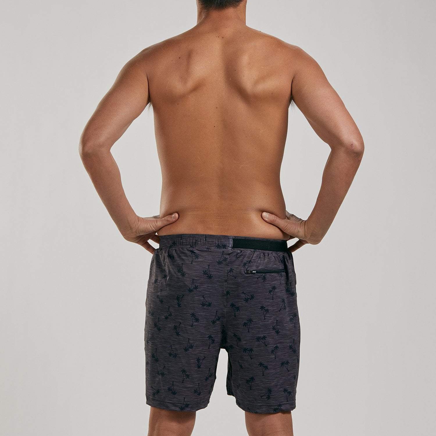Zoot Sports RUN APPAREL MENS LTD RUN 7" SHORT - HEATHER PALM