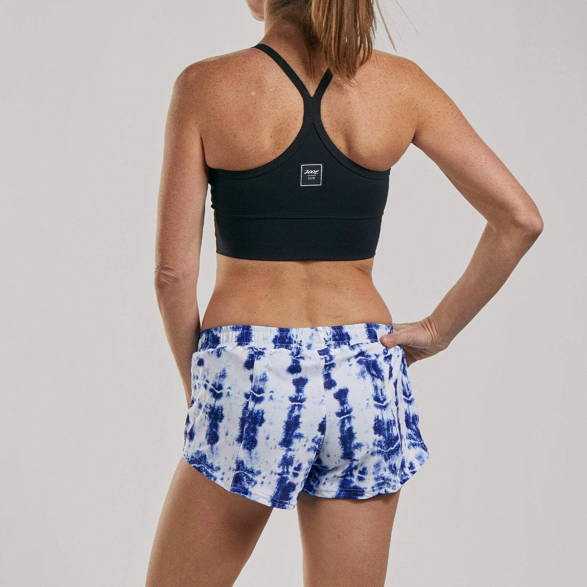 Zoot Sports RUN APPAREL WOMENS LTD RUN 3" CLASSIC SHORT - SHIBORI