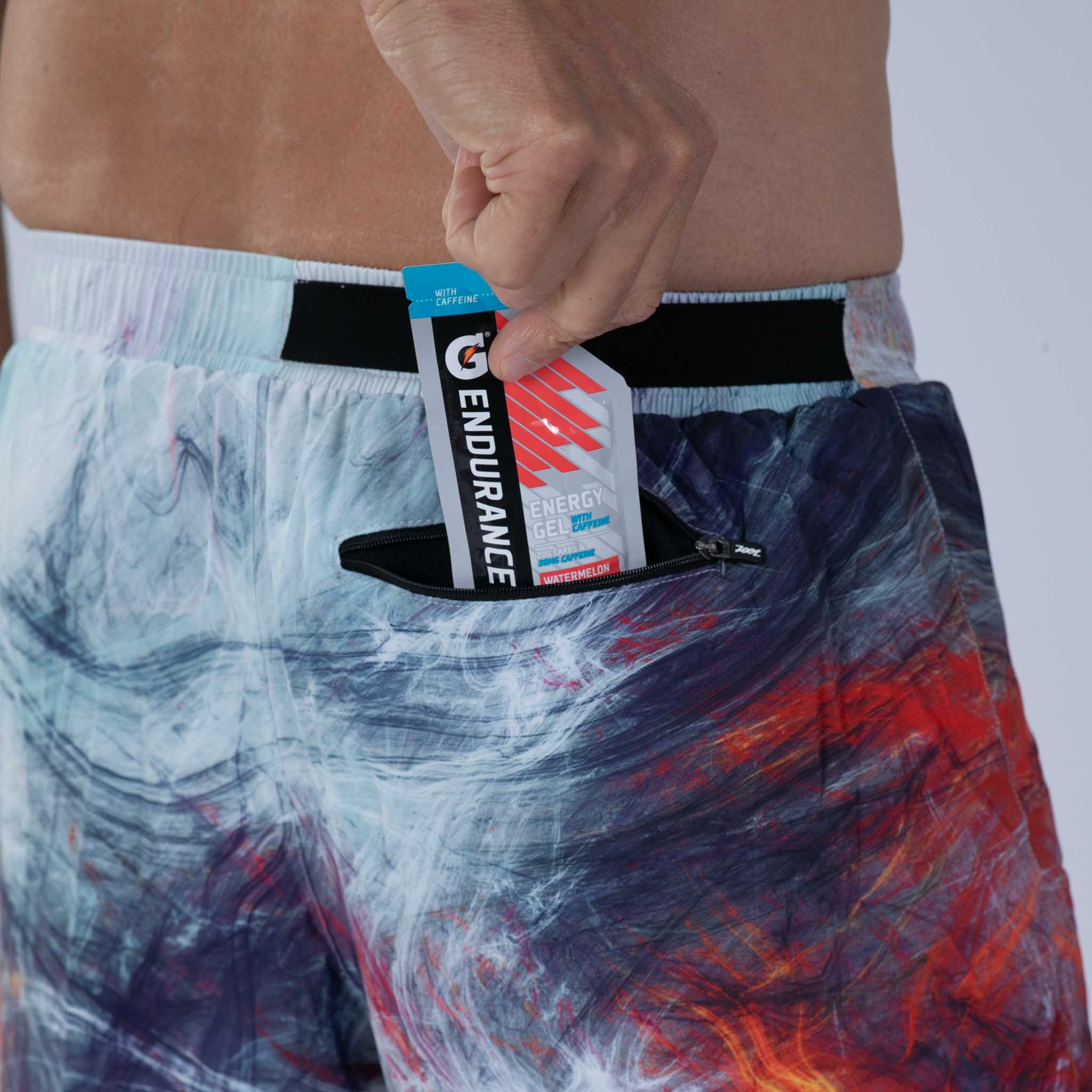Zoot Sports RUN BOTTOMS Mens LTD Run 5 Inch Short - Energy