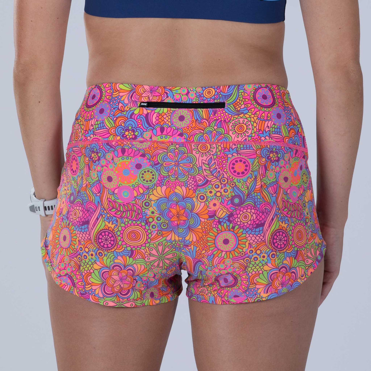 Zoot Sports RUN BOTTOMS Women's Ltd Run 3" Short - Salty Groove