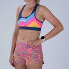 Zoot Sports RUN BOTTOMS Women's Ltd Run 3" Short - Salty Groove