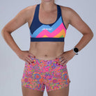 Zoot Sports RUN BOTTOMS Women's Ltd Run 3" Short - Salty Groove