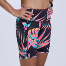 Zoot Sports RUN BOTTOMS Womens LTD Run Pulse Long Short - Koa Tropical