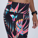 Zoot Sports RUN BOTTOMS Womens LTD Run Pulse Long Short - Koa Tropical