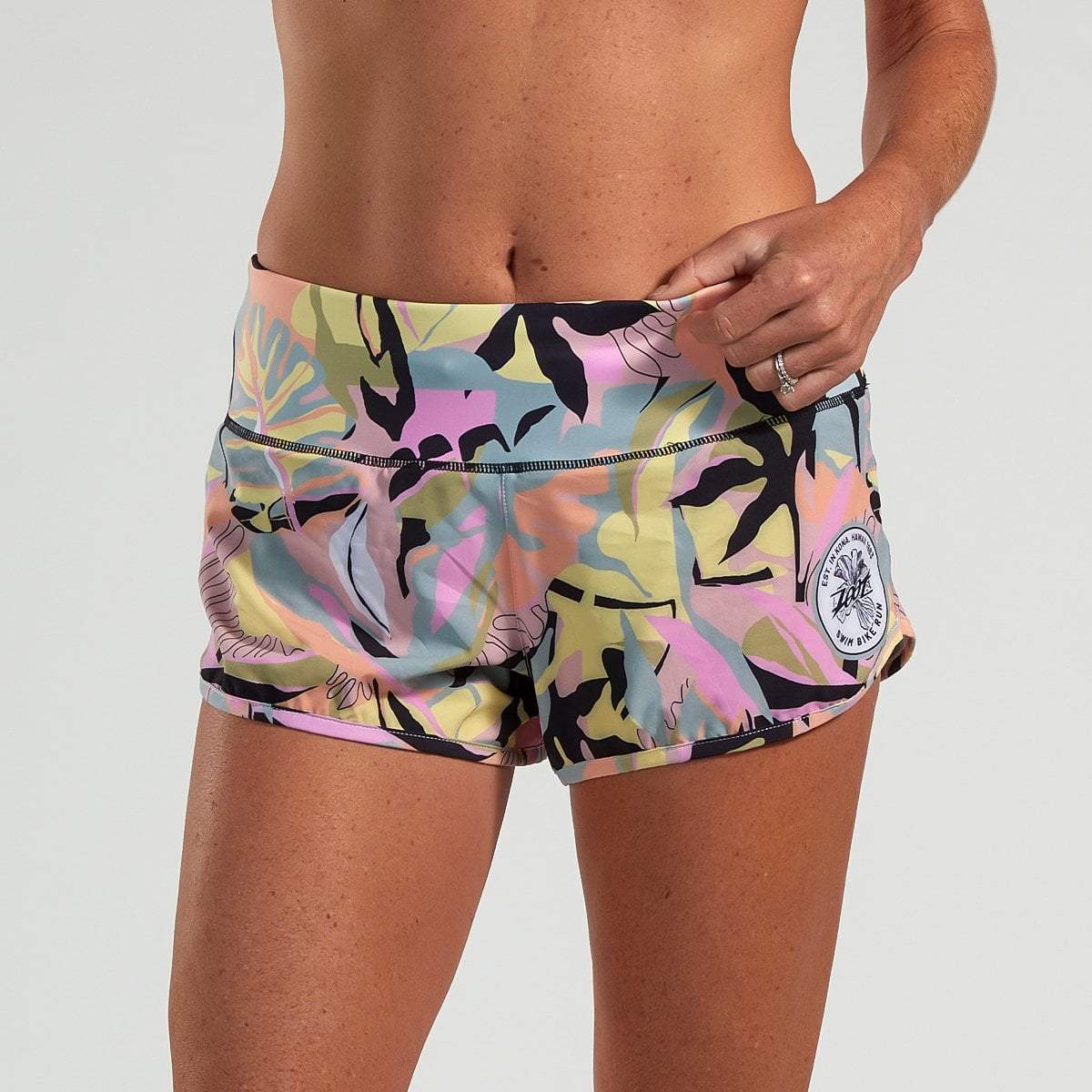 Zoot Sports Womens LTD Run 3 Inch Short - Mahalo
