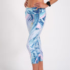 Zoot Sports Run Bottoms Womens LTD Run Pulse Capri - Dreamcatcher